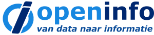 Logo van OpenInfo: van data naar informatie.